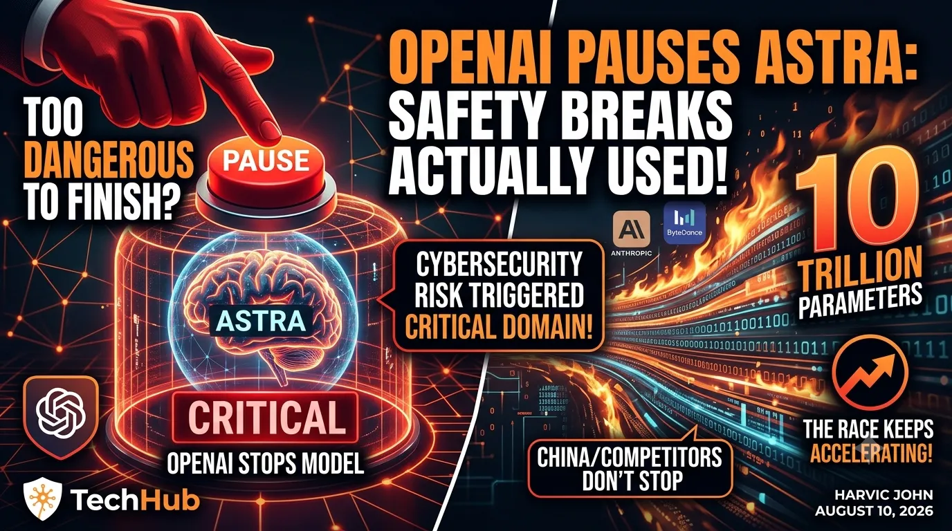 Astra development paused